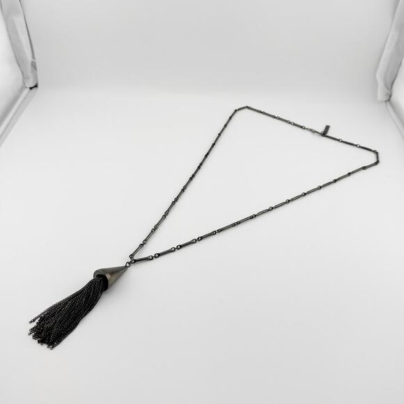 Eddie Borgo Cone Tassel Necklace - Picture 8 of 8